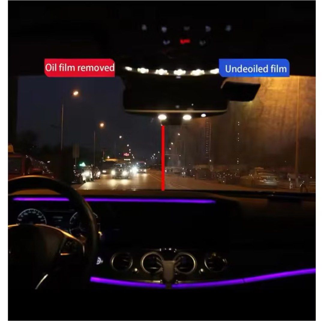 (FOREVER $2) Car Glass Oil Film Cleaning Spray Glass Stain Remover 500ml Windshield Remove GlassOil Residue (Category: Cleaning Tools & Supplies) located in Singapore. Submitted by FOREVER_2DOLLAR (Listing ID 1322337353, Image 3). Description: Join our tele group T.me/forevertwodollar to collect free shipping voucher codes and many discounts giveaway Car Glass Oil Film Cleaning Spray Glass Stain Remover 500ml Windshield Remove GlassOil Residue Fe