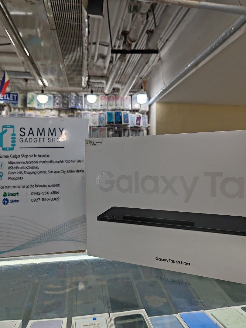 Galaxy Tab s S9 Ultra Wifi 256 (Category: Android) located in Quezon City. Submitted by ronalynac40976 (Listing ID 1322250044, Image 1). Description: Galaxy Tab S9 Ultra wifi Brandnew/Sealed /HK variant with keyboard/12/256 pick up store in greenhills shopping center We ship nationwide via (LBC) We accept creditcard installment+% We accept ggives+% DM or call for fast transaction 09279500069/09425544556 located @ Aquarium area stall# Y-18 look fo