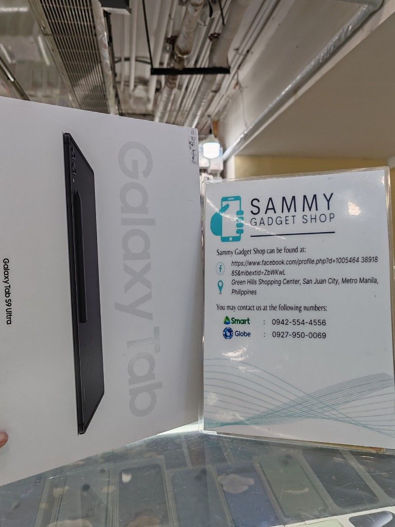 Galaxy Tab s S9 Ultra Wifi 256 (Category: Android) located in Quezon City. Submitted by ronalynac40976 (Listing ID 1322250044, Image 3). Description: Galaxy Tab S9 Ultra wifi Brandnew/Sealed /HK variant with keyboard/12/256 pick up store in greenhills shopping center We ship nationwide via (LBC) We accept creditcard installment+% We accept ggives+% DM or call for fast transaction 09279500069/09425544556 located @ Aquarium area stall# Y-18 look fo