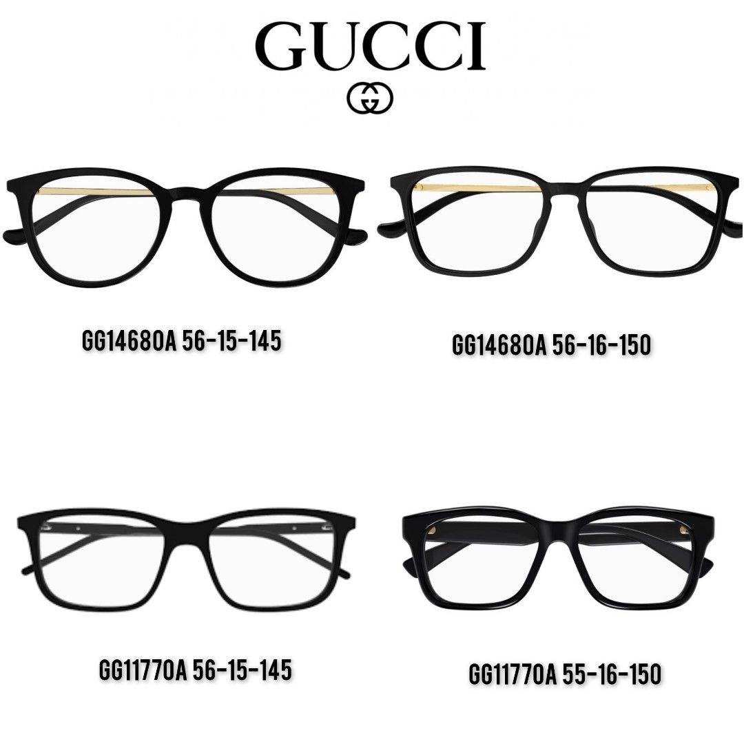 Large gucci eyeglasses cheap
