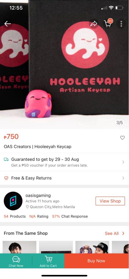 Hooleeyah artisan keycap oas creators (Category: Computer Keyboard) located in Quezon City. Submitted by maru.ortiz (Listing ID 1322367862, Image 3). Description: Loc: North fairview qc Mop: gcash Shipment via lalamove or grab.