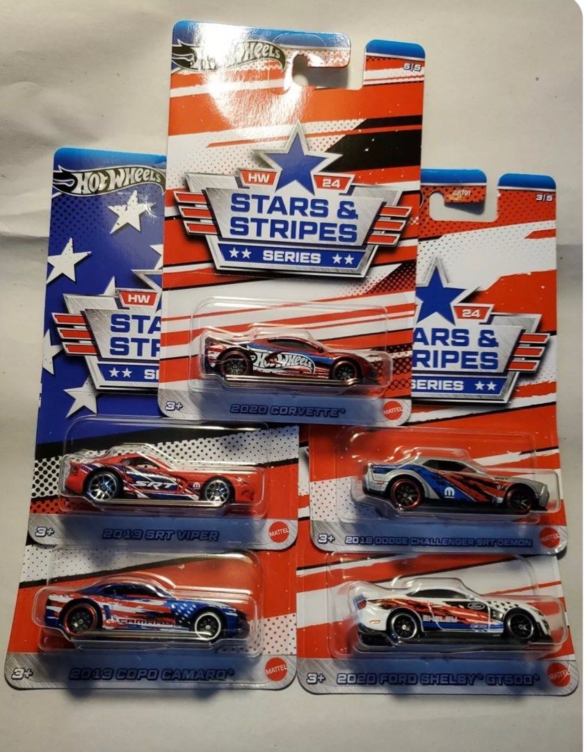 2018 Dodge Challenger SRT Demon Stars & Stripes Hot Wheels