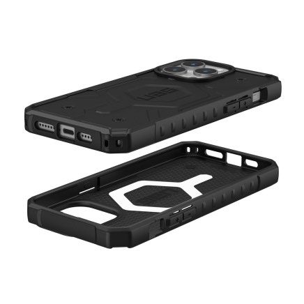iPhone 15 / 15 Pro Max / 15 Plus UAG Pathfinder Case MagSafe Compatible (Category: Cases & Sleeves) located in Quezon City. Submitted by playamerica (Listing ID 1322274879, Image 3). Description: UAG Pathfinder Case MagSafe Compatible Low profile perimeter edge with chiseled designed corners Armor shell with torsion screw detail and an impact-resistant core Tactical grip Integrated lanyard anchor (lanyard not included) for on the go functionality