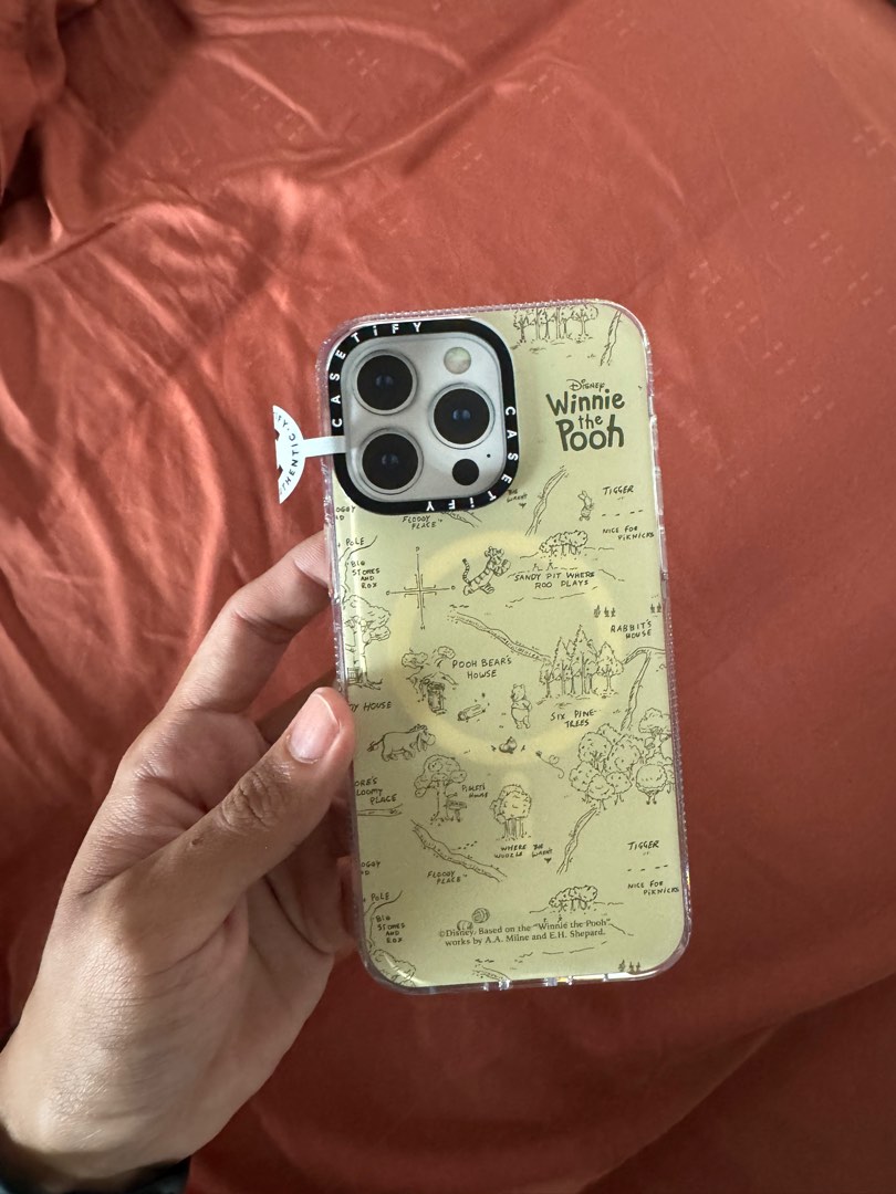 iPhone 15 pro max case CASETiFY x Winnie the Pooh, Mobile Phones