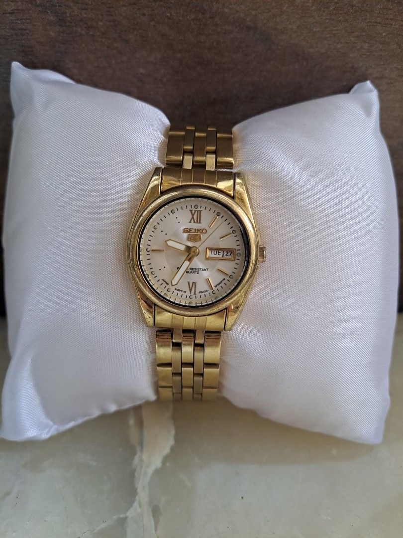 Jam Seiko Gold Normal Barang Mewah Jam Tangan di Carousell