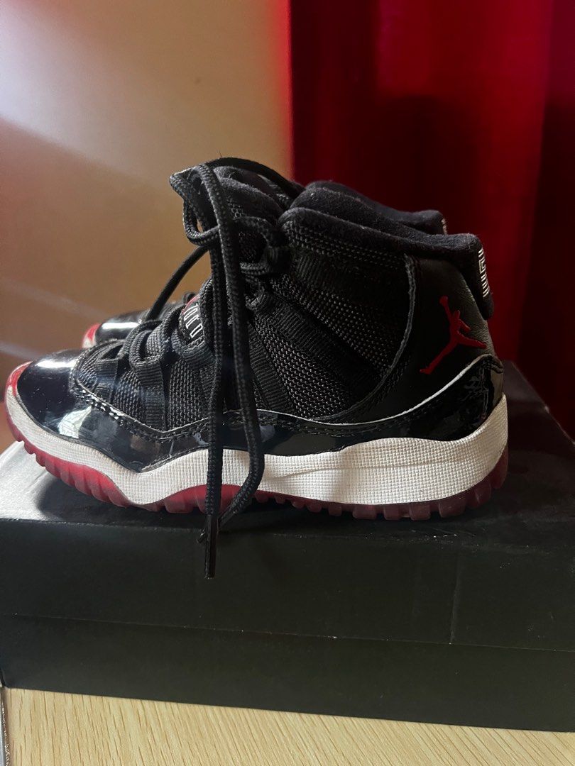 Jordan 11 Breds Toddler (2019) (Category: Sneakers) located in San Juan City. Submitted by yujiboy (Listing ID 1322303037, Image 2). Description: Jordan 11 toddler 11C .