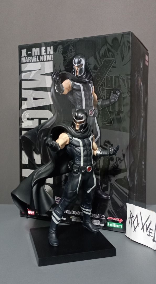 Kotobukiya Artfx Magneto (Category: Figurines & Statues) located in Bulacan. Submitted by rov_vell (Listing ID 1322286206, Image 1). Description: ✅BULACAN LOC✅ Kotobukiya Artfx Magneto -Back in Box (bib) -Good Condition 📌Lalamove (buyer will book) 📌Gcash Payment.