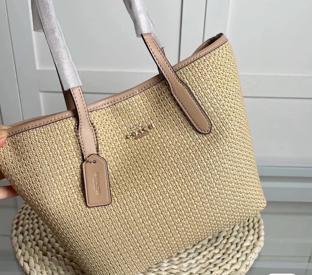 small coach weave tote bag Beauty Personal Care Oral Care on Carousell