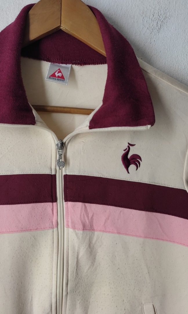 LE COQ SPORTIF TRACK TOP JACKET 19x24 Women s Fashion Coats Jackets and Outerwear on Carousell