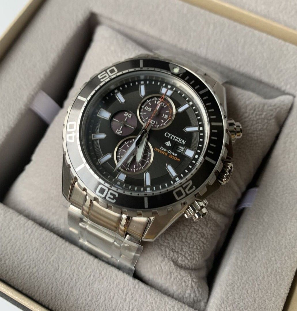 Lowest Price Citizen Promaster Eco Drive Men s Grey Black Dial Chronograph Stainless Steel Watch Birthday gift birthday citizen CA0711 80H CA0711 CA 0711 BRAND NEW IN BOX WITH 1 YEAR WARRANTY Men s Fa...