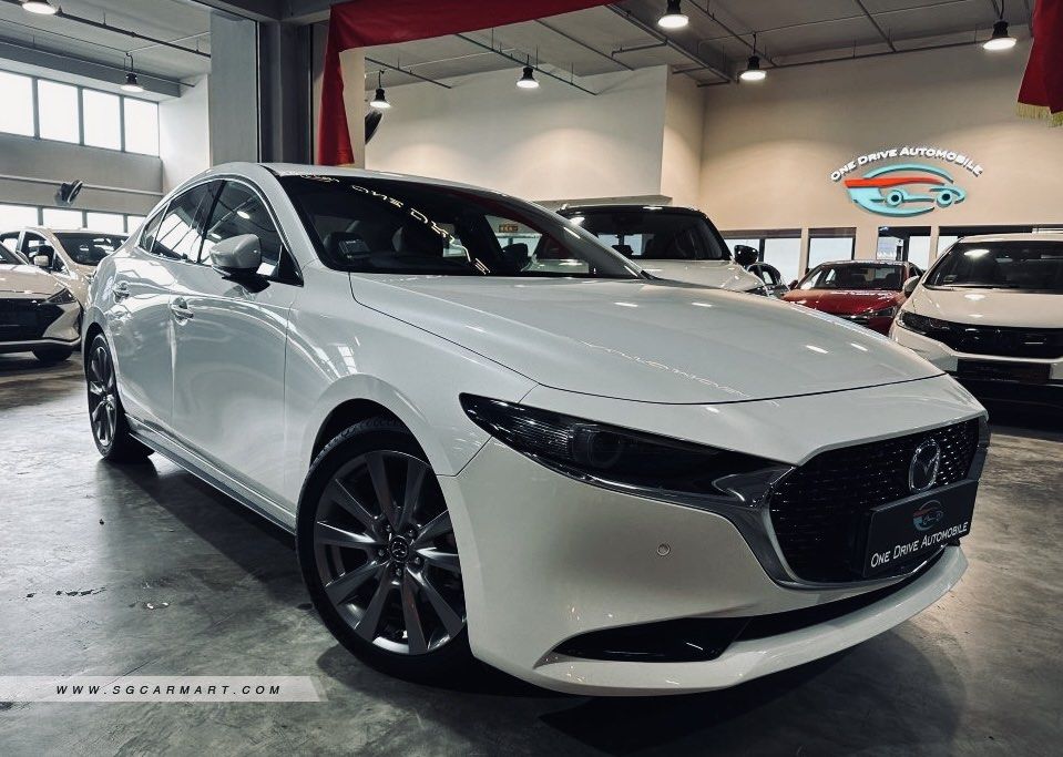 Mazda 3 Sedan Mild Hybrid 1.5 Astina (A) (Category: Used Cars) located in Singapore. Submitted by carsxchange (Listing ID 1322262843, Image 1). Description: 84440900 Clearance sales Mazda 3 Mild Hybrid 1.5A Astina Sunroof Aug 2019 from $688 monthly mega promo!! Low mileage 🔥🔥🔥 Mega Promo!!! superb condition! Highest trade in! 🔥🔥🔥🔥🔥🔥🔥🔥🔥🔥🔥🔥🔥🔥🔥🔥🔥 Trusted dealer . Best package Guranteed . Interest rate from 1.68% . 10% downpayment