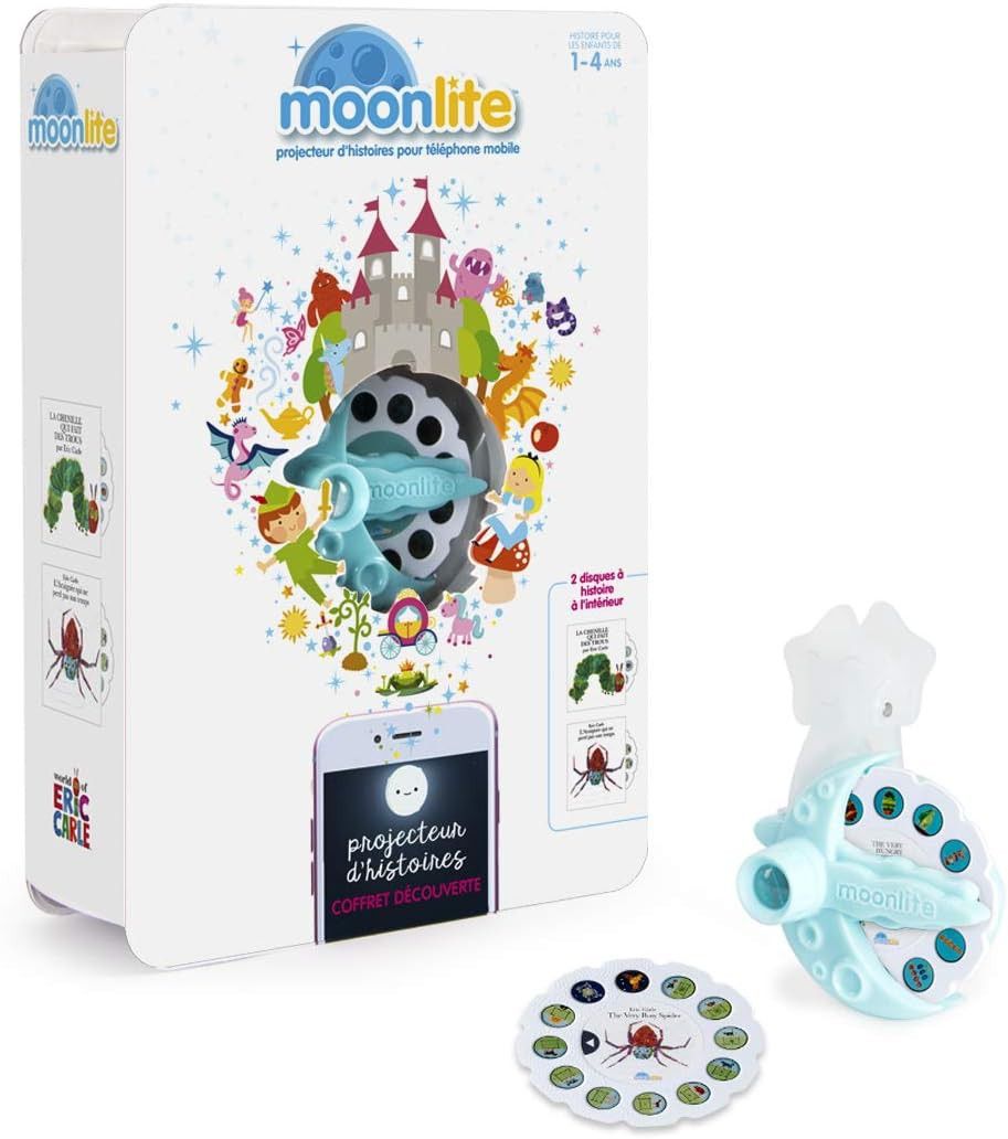 Moonlite MOON LITE MOONLITE Story Projector Starter Pack Eric Carle Story Book ...