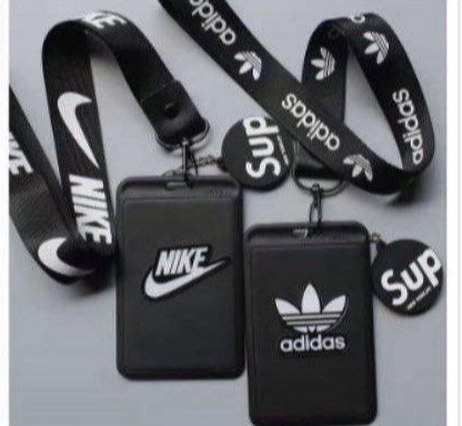lanyard with id holder nike
