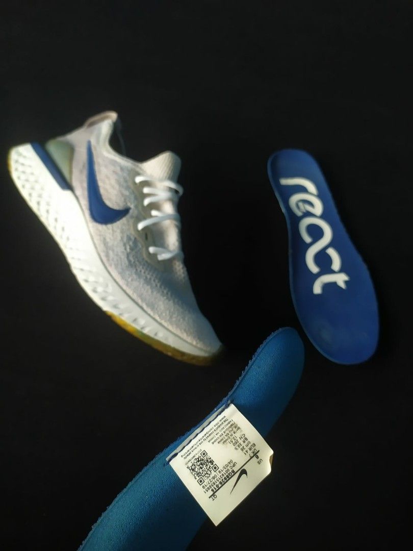 NIKE EPIC REACT FLYKNIT 2 VAST GREY COASTAL BLUE