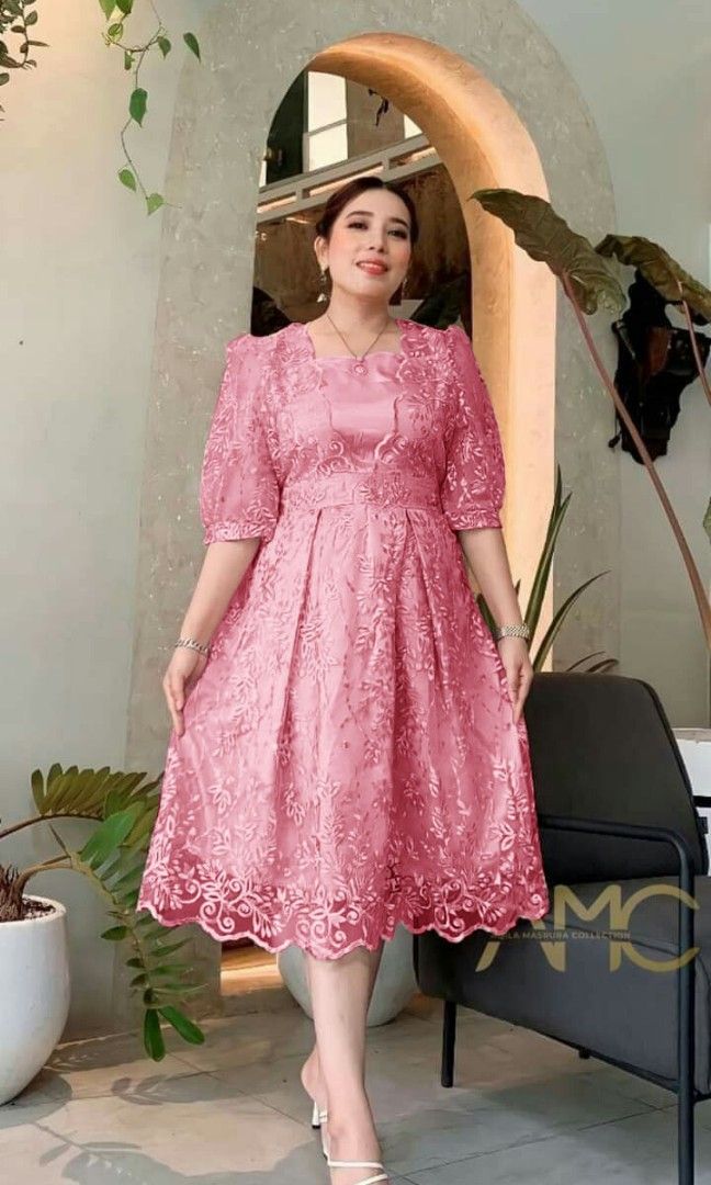 Obral murah dress cantik Kekinian Fesyen Wanita Pakaian Wanita Gaun Rok di Carousell