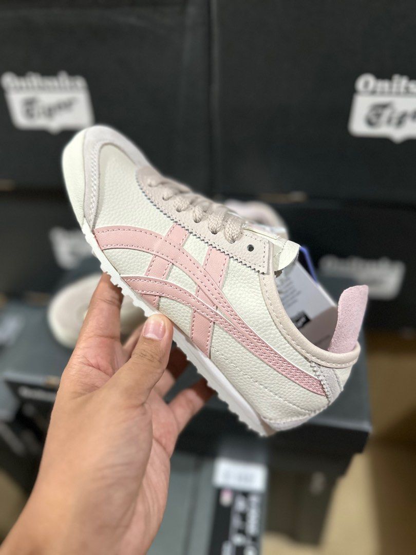 Onitsuka Tiger Mexico 66 Oatmeal Ginger Peach, Women's Fashion ...