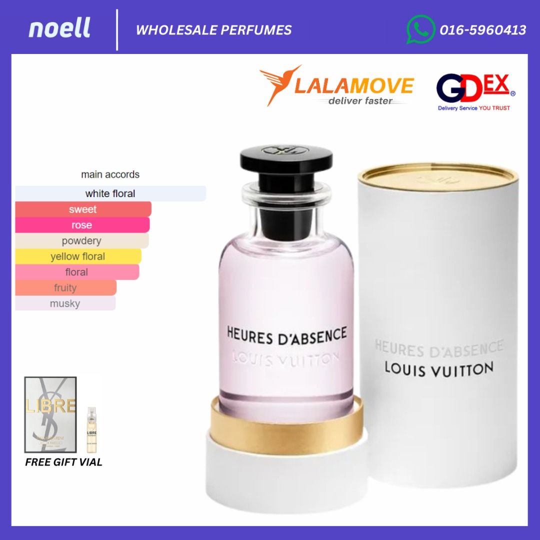 ORIGINAL] AUTHENTIC HEURES d'ABSENCE LOUIS VUITTON LV EDP