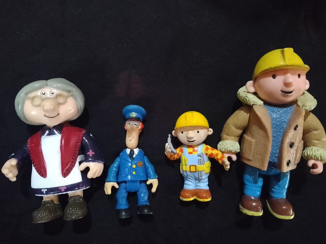 Postman Pat / Bob the Builder Set (Category: Kids Toys) located in Davao. Submitted by jeffsantos (Listing ID 1322240346, Image 1). Description: Take all for 200.