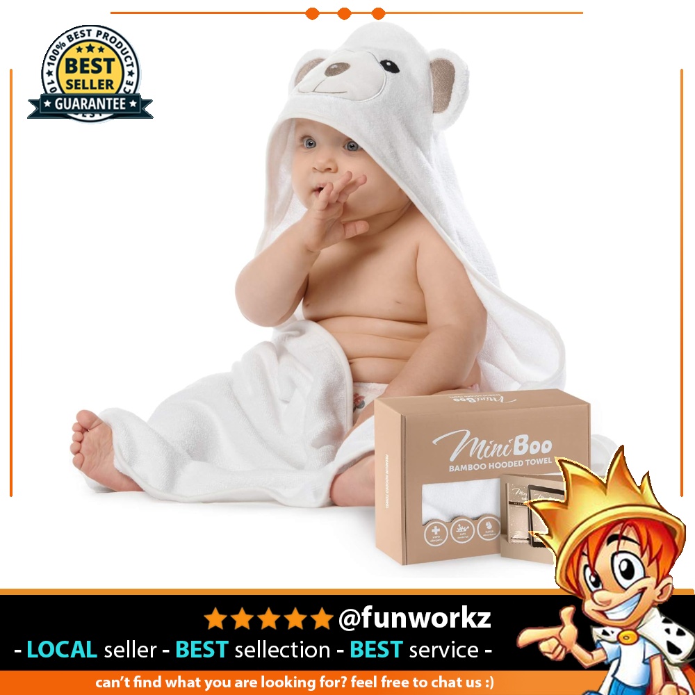 Premium Ultra Soft Organic Bamboo Baby Hooded Towel with Unique Design Hypoallergenic Baby Towels for Infant and Toddler Suitable as Baby Gifts Babies Kids Babies Kids Fashion on Carousell