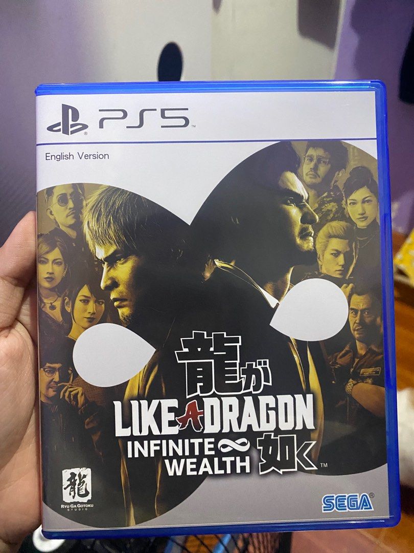 PS5 - Yakuza Like a Dragon Infinite Wealth (Category: PlayStation) located in Navotas City. Submitted by micakyou04 (Listing ID 1322207155, Image 1). Description: FOR SALE ❗️❗️ 💙 PS5 - 1,699 php only!💙 -100% GUARANTEED ORIGINAL FROM DATA BLITZ 💯💯 -No issue -Super Smooth USED ONCE ONLY ❗️❗️ 1,699.00 ONLY ❗️❗️ .