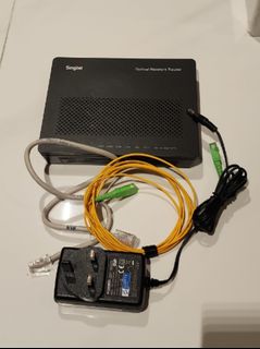 Singtel ONT (ZTE) Optical Network Router ZXA10 F620G, Computers & Tech ...