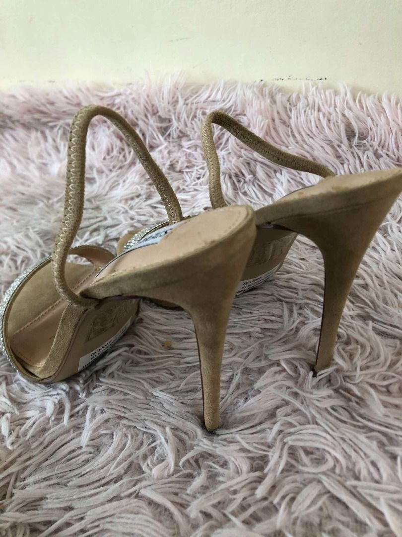 Steve madden fierce rhinestone slingback heeled sandals store