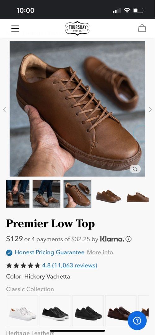 Thursday Boots Sneakers Premier Low Top