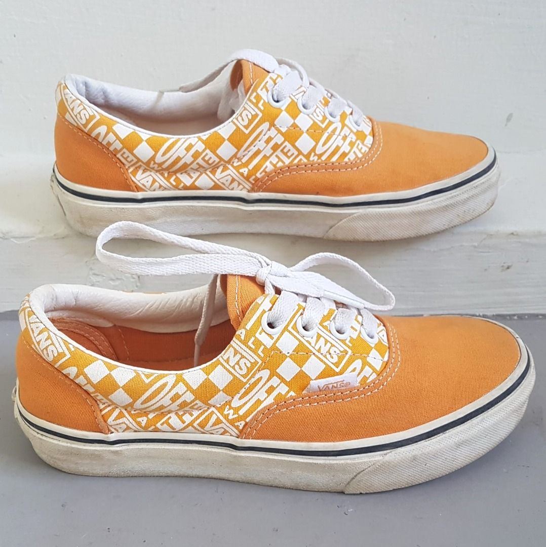 VANS Designer Shoes OFF THE WALL VANS ERA Golden Nugget Model US 6 UK 3.5 EUR 36 All American Sneakers Pop Culture Timeless Classic Hip Hop