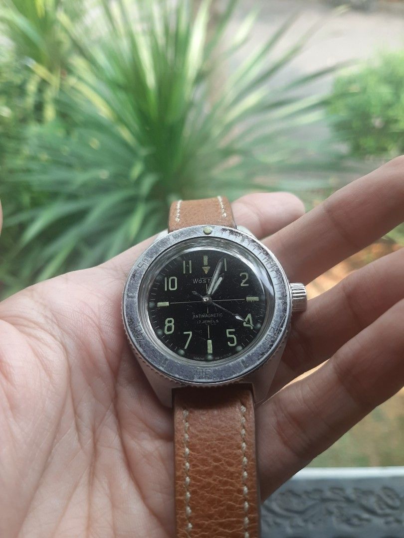 Vostok Wostok Amphibia 1970s Export version ref 470. Vintage. Mod. Tested at 5 atm. Fesyen Pria Jam Tangan di Carousell