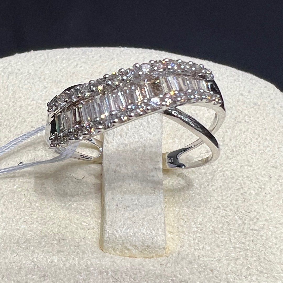 WG154 Natural Diamond Ring Women s Fashion Jewelry Organisers Rings on Carousell