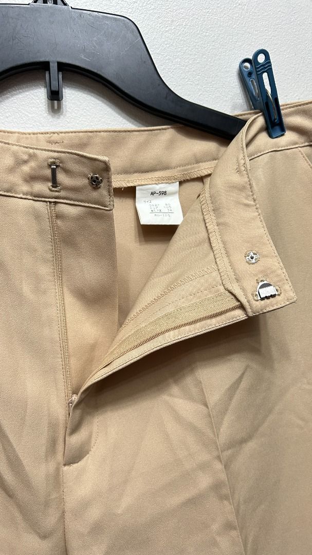 Womens AP-598 Khaki Slacks Trouser (Category: Other Bottoms) located in Pasay City. Submitted by mgagamitnichrish (Listing ID 1322331046, Image 2). Description: Size: Best fit XL-2XL Condition: Pre-loved but still in great condition Length: 102cm Waist: 42in Hips: 59in.