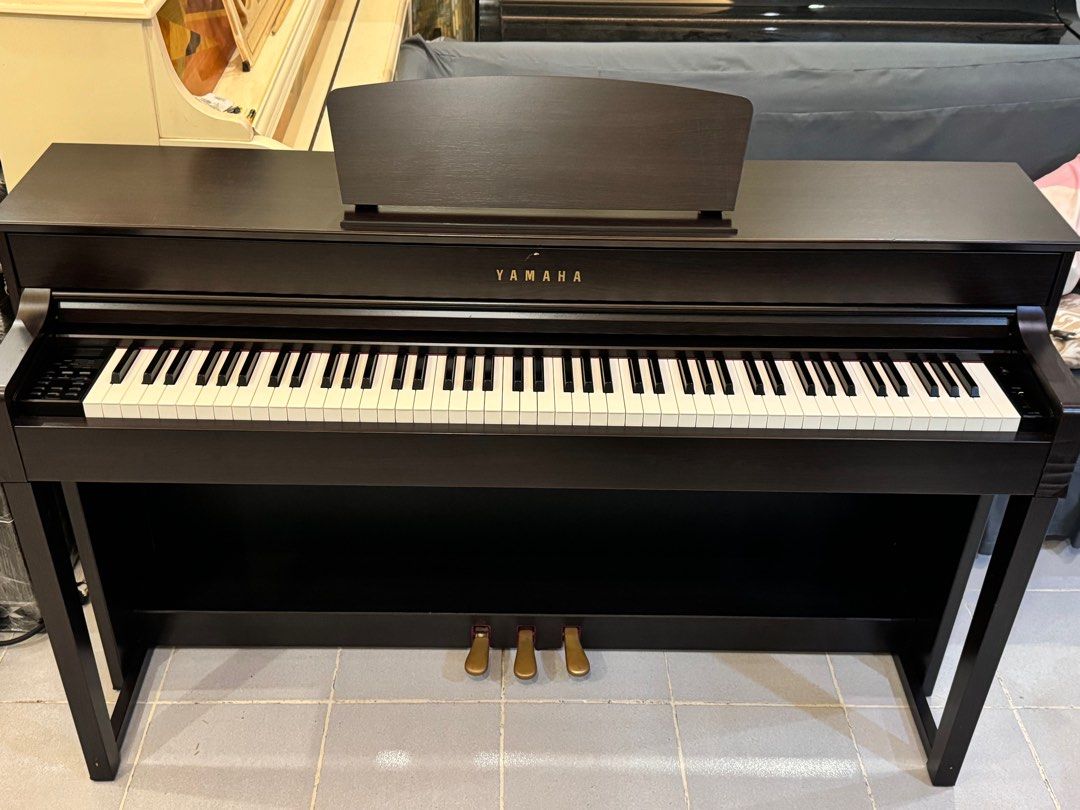 Yamaha Clavinova CLP-535 Digital Piano (Category: Musical Instruments) located in Talisay. Submitted by kim_rey (Listing ID 1322370161, Image 1). Description: Yamaha Clavinova CLP-535 Digital Piano Features: ▪️Yamaha CFX and Bösendorfer Imperial grand piano samples ▪️34 Instrument voices ▪️Graded Hammer 3 (GH3X) 88-note keyboard action with escapement ▪️Synthetic ivory and matte black key tops ▪️Acoustic Optimizer technology ▪️Smooth Release, Key