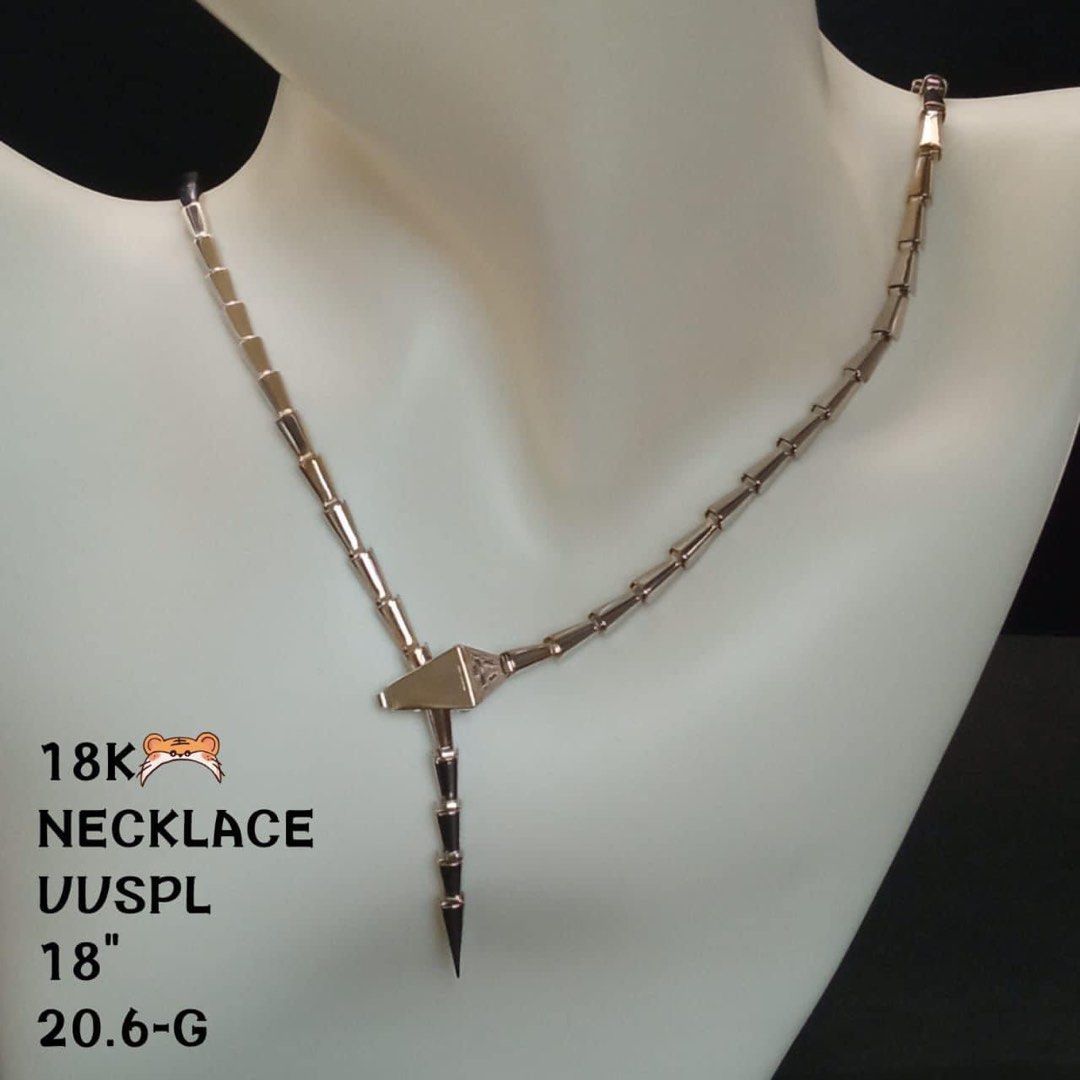 YG & WG Serpentine Chain Necklace (Category: Necklaces) located in Manila. Submitted by blggold (Listing ID 1322374965, Image 2). Description: Pls read this msg: Pls follow Me. No Physical Store Online Only. Click and send me the photo so I can give you the price. Pls take note prices per gram are different in each photo. No when worn you only can see in Weigh, Hand Palm, Finger or Coin. Gcash Or BDO Bank Transfer. No Lay Away Cash Only. Payment 