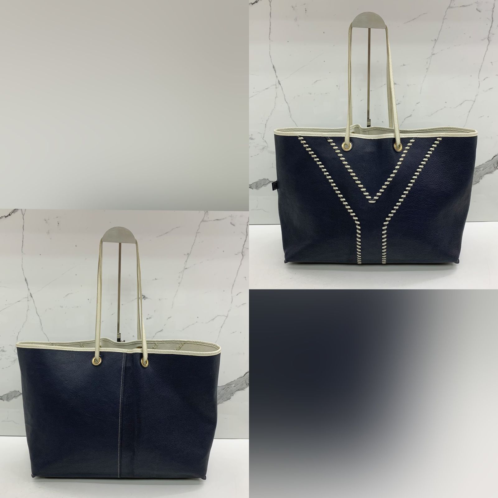 YVES SAINT LAURENT NO POUCH REVERSIBLE TOTE BAG 247041346 WE