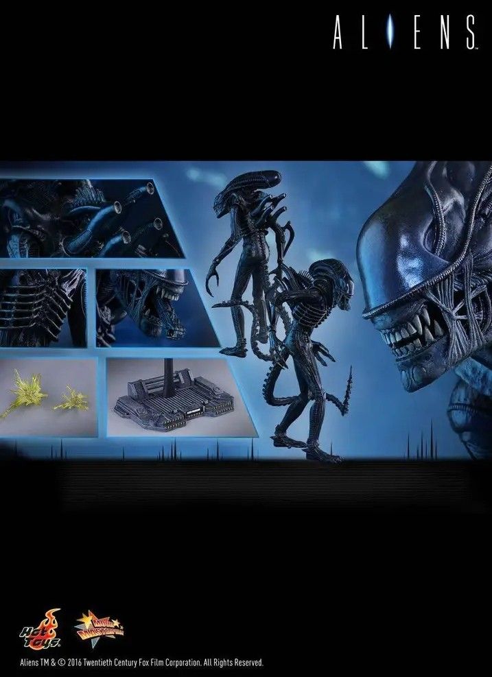 100%全新啡盒未開Hottoys Aliens Alien Warrior mms354, 興趣及