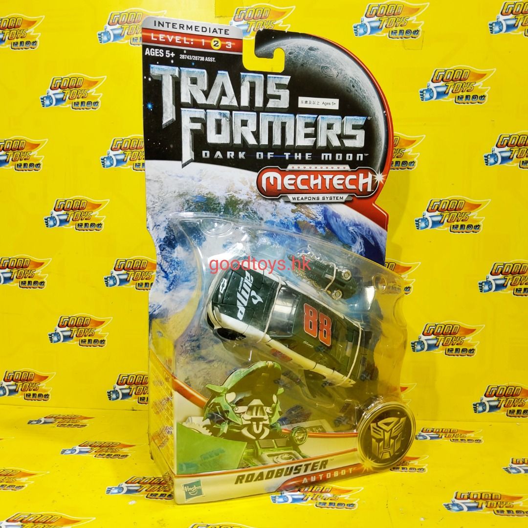 全新未開封HASBRO TRANSFORMERS DARK OF THE MOON MECHTECH ROADBUSTER