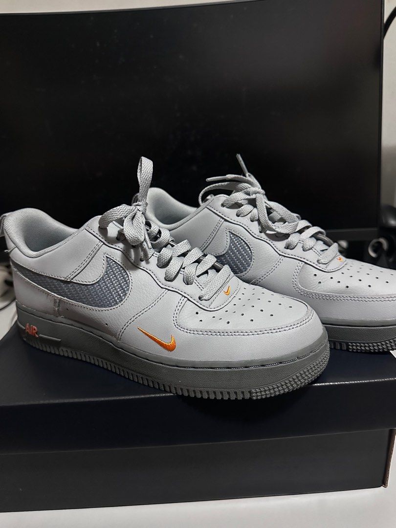Air Force 1 Wolf Grey Kumquat