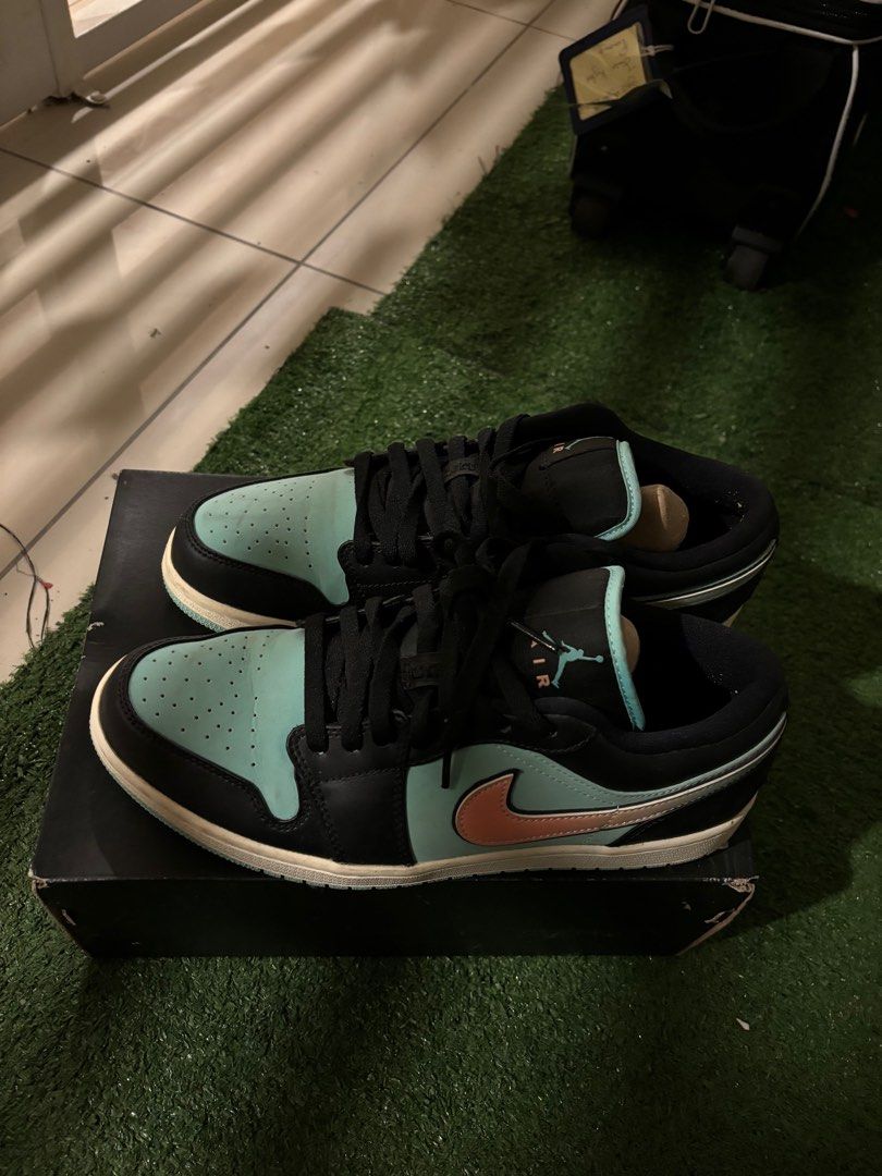 Aj1 tiffany green hot sale