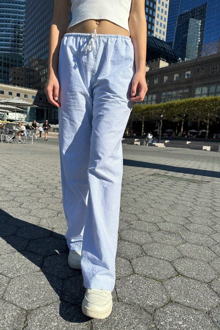 Brandy melville striped pants clearance