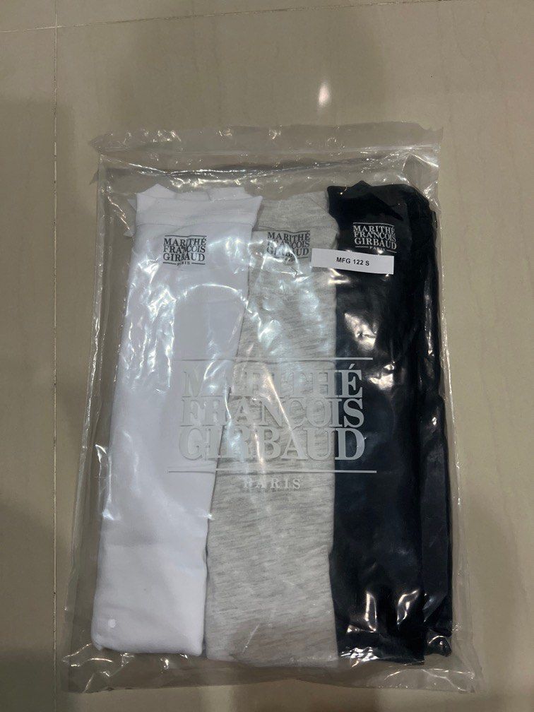 Authentic Marithe Tshirts (Category: Tshirts & Polo Shirts) located in Singapore. Submitted by gareth (Listing ID 1322528792, Image 1). Description: Authentic Marithe T shirts from Korea .