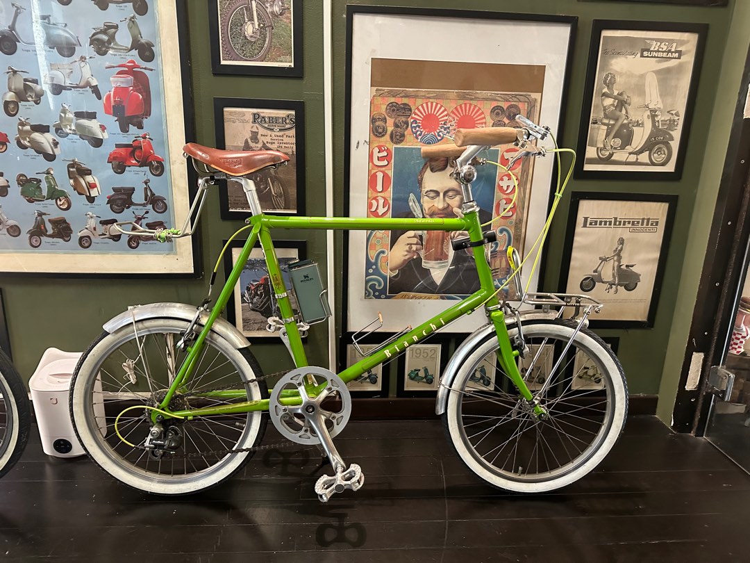 BainChi Merlo Mini spikeball Velo bike