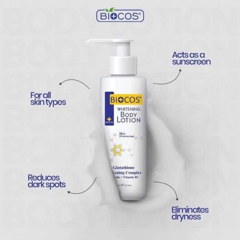 Biocos Lotion (Category: Body Care) located in Bayombong. Submitted by thriftymusthave (Listing ID 1322493780, Image 2). Description: Biocos Lotion Best lotion for dry skin Women have a natural desire to look young in every age. It is only possible when their skin is clean from all types of spots and dust. The other factors that contribute in skin damaging and color are direct exposure of skin to sunlight, dirt and dust. Biocos whitening Lotion i