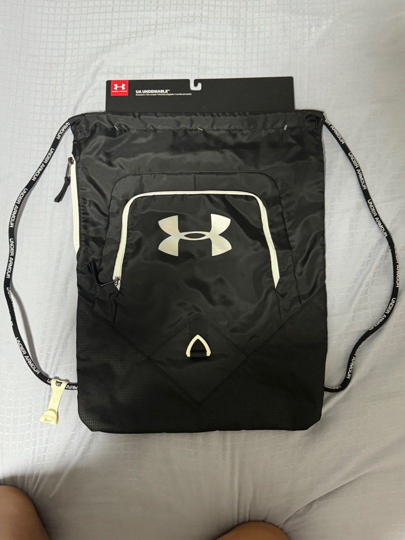Under armour pull string bag on sale