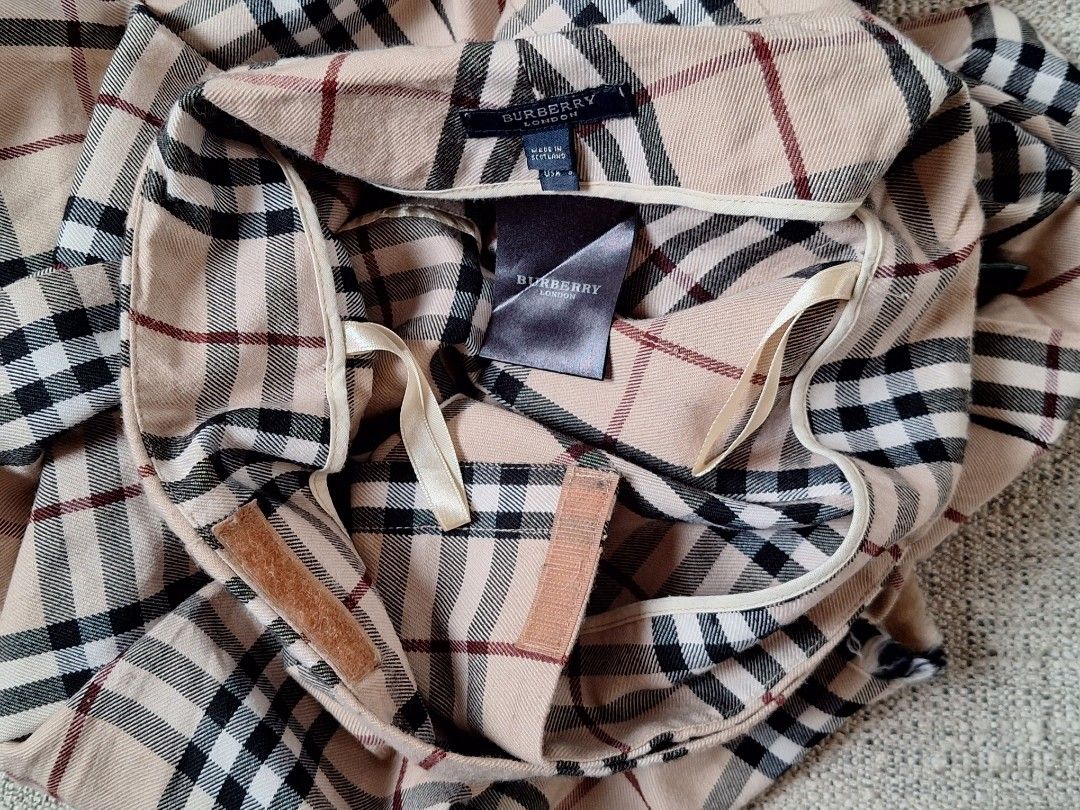 BURBERRY Nova Check Plaid Wool Skirt Authentic Women s Fashion Bottoms Skirts on Carousell