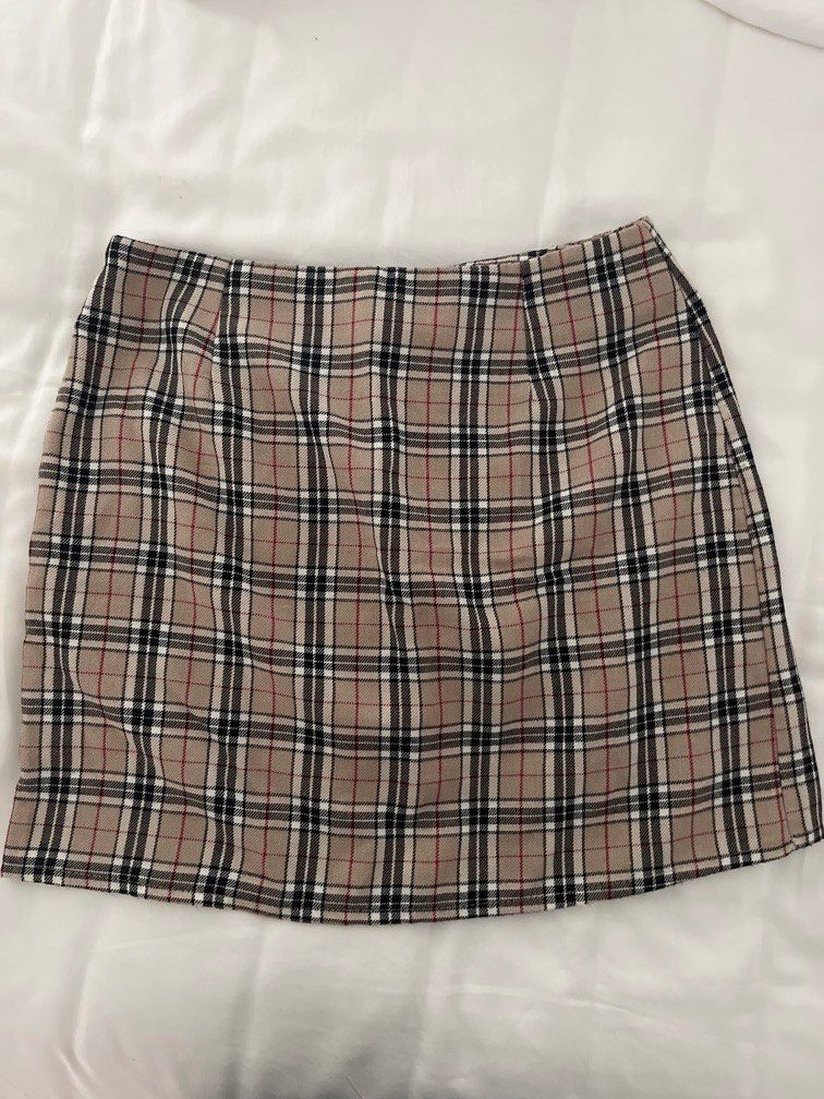 Burberry a line skirt online