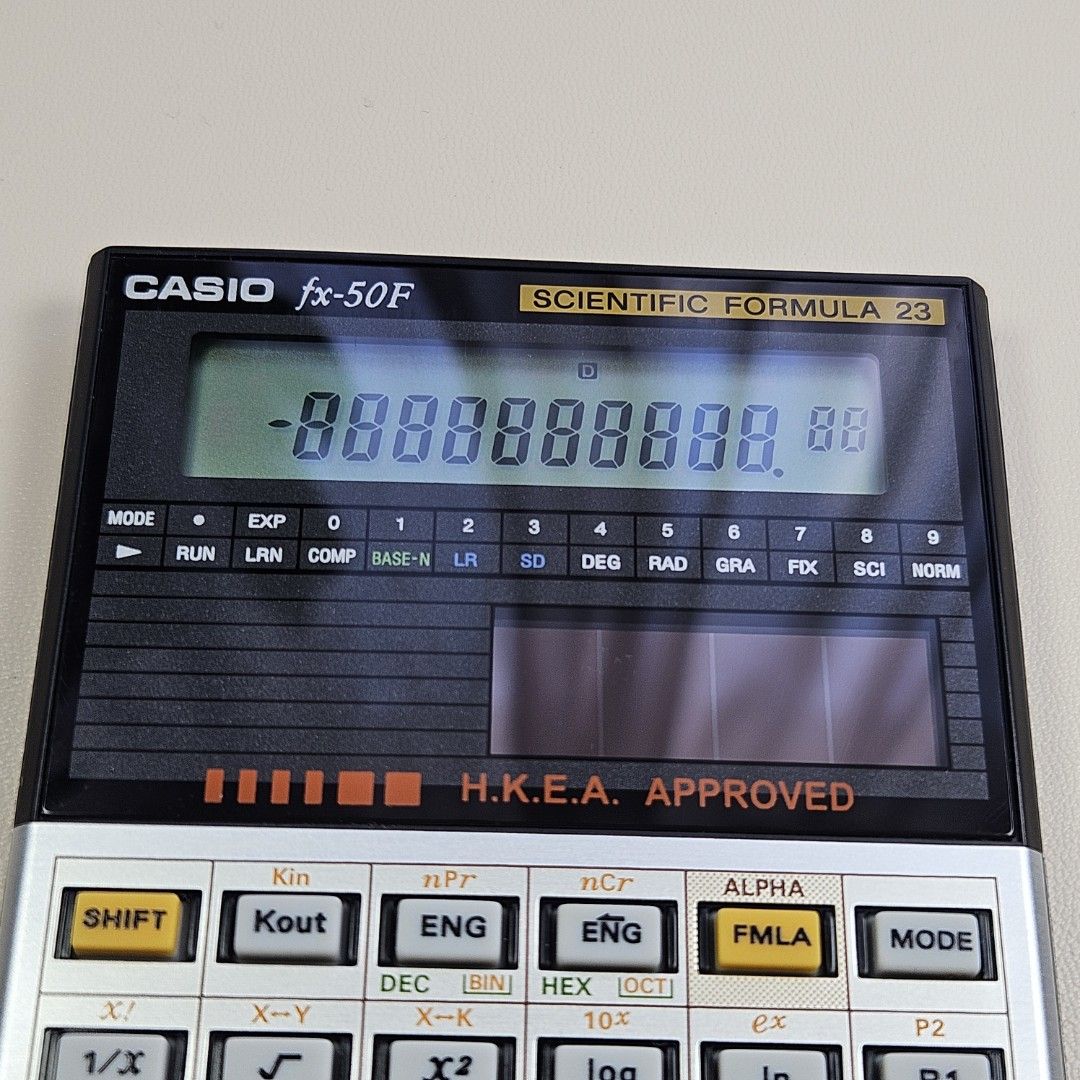 Casio fx 50F Carousell
