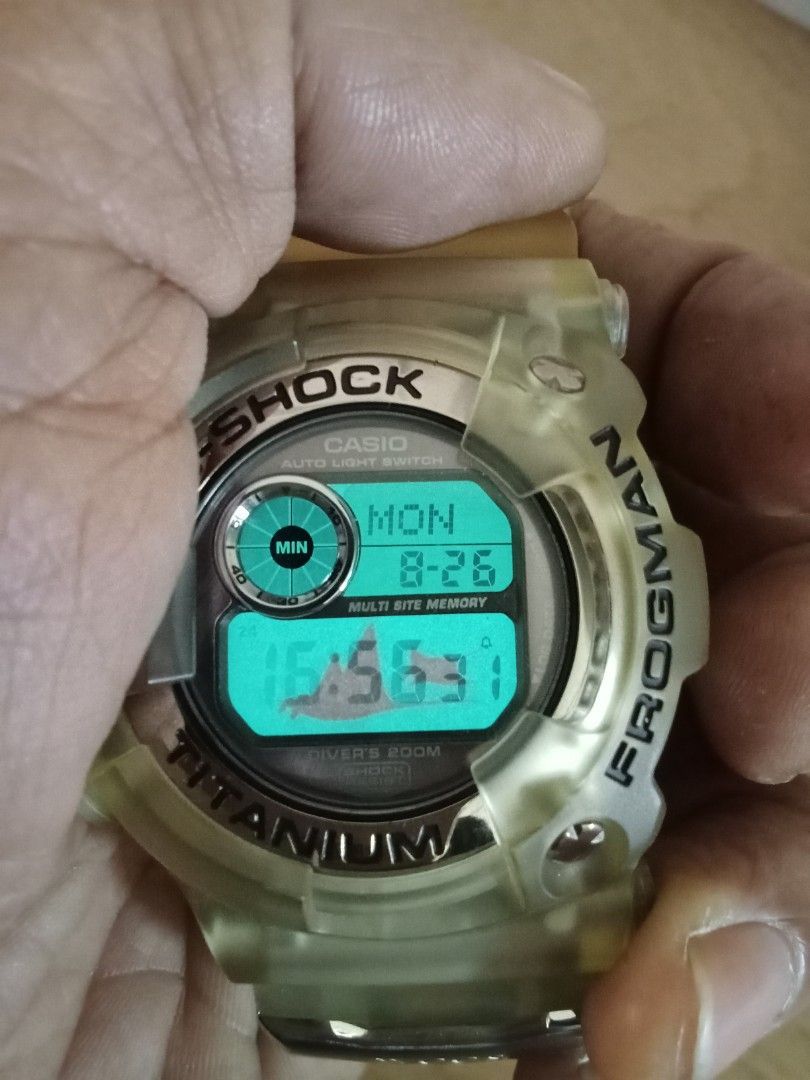 Casio G-Shock frogman dw9900wc watch sale trade automatic watch