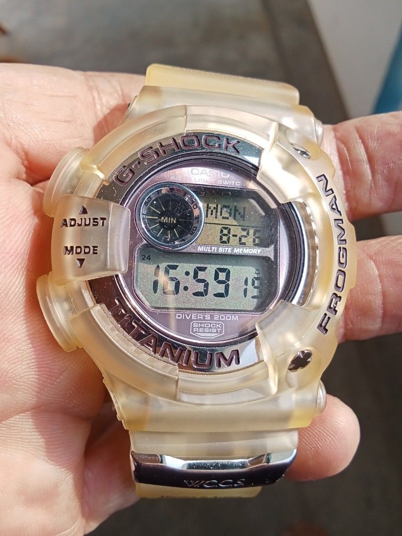Casio G-Shock frogman dw9900wc watch sale trade automatic watch 