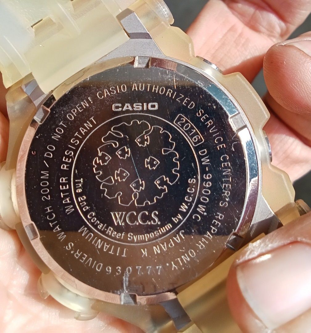 Rare Casio DW 9950WC seaman Frogman WCCS G Shock Used Rare Casio DW 9950WC seaman Frogman WCCS G Shock Used