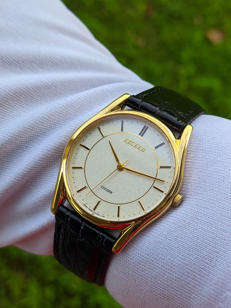 Citizen Exceed Vintage Mens High Accuracy Quartz watch 0330 c30803 Men s Fashion Watches Accessories Watches on Carousell